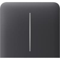 Ajax SideButton (2-gang) vertical Graphite (000046486)