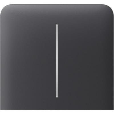 Бічна кнопка для двоклавішного вимикача Ajax SideButton (2-gang) vertical Graphite (000046486)