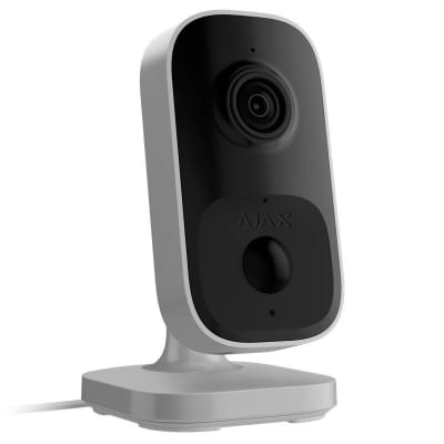 Wi-Fi камера видеонаблюдения с ИК датчиком движения и встроенным ШИ Ajax IndoorCam White (111566.303.WH1) (000053542)