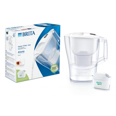 Фільтр-глечик Brita Aluna Memo MXPro 2.4л (1.4л очищеної води) білий