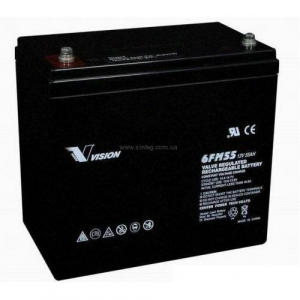 Vision FM 12V 55Ah (6FM55-Х) 