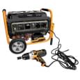 Бензиновий генератор Neo Tools 230В (2,8/3 кВт)+Портативна сонячна панель 90-140