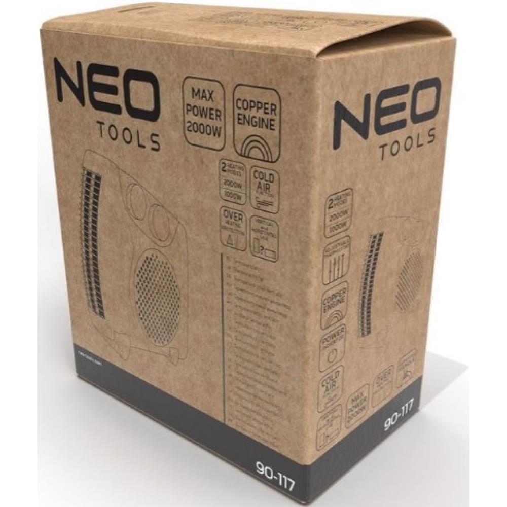 Тепловентилятор Neo Tools, 2 кВт
