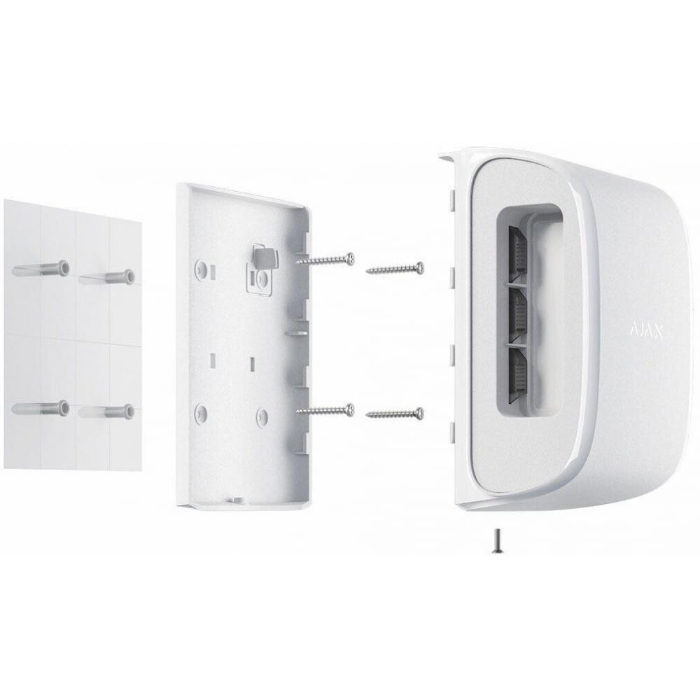 Датчик руху Ajax DualCurtain Outdoor Jeweler White