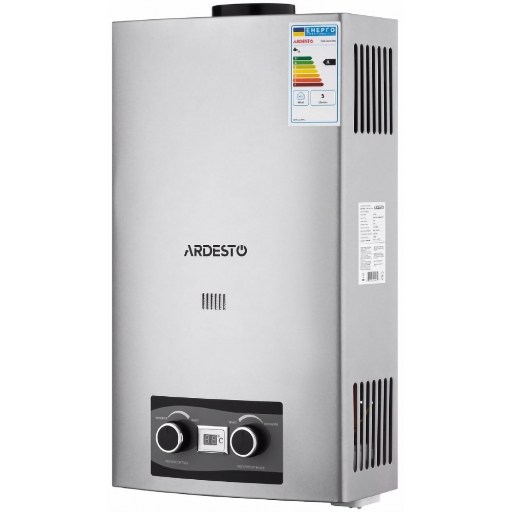 Газовая колонка Ardesto X2 (TFGBH-10B-X2-STEEL)