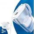 Фільтр-глечик Brita Marella Memo MXPro 2.4л (1.4л очищеної води) + 3 картриджа білий