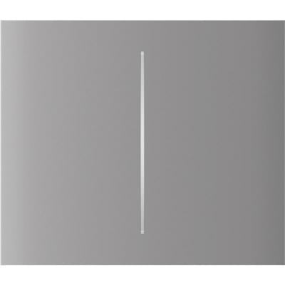 Центральная кнопка для двухклавишного выключателя Ajax CenterButton (2-gang) vertical Fog (000046474)