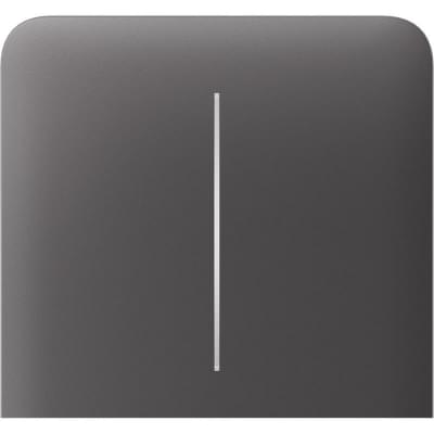 Боковая кнопка для двухклавишного выключателя Ajax SideButton (2-gang) vertical Gray (000046487)