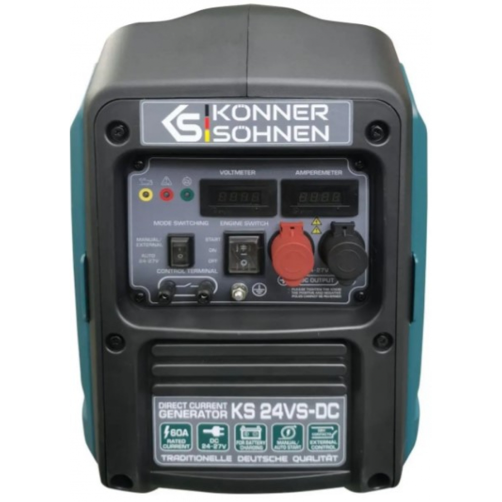 Бензиновий генератор Konner&Sohnen KS 24VS-DC 24-27В 60А