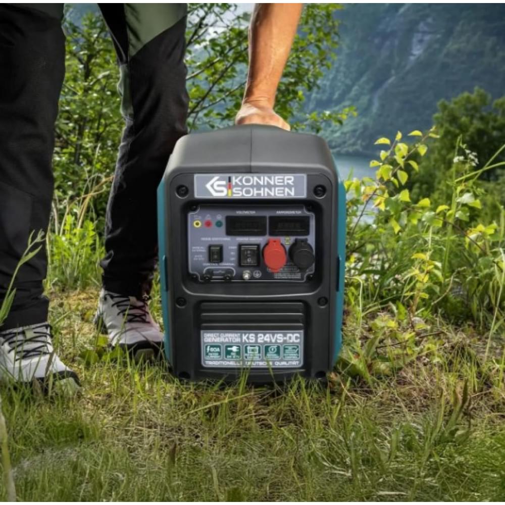 Бензиновий генератор Konner&Sohnen KS 24VS-DC 24-27В 60А