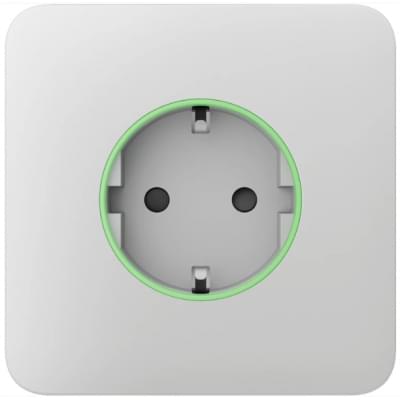 Передняя панель для встроенной розетки Ajax SoloCover (smart) White (000038777)