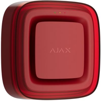 Беспроводной адресный пожарный оповещатель световой Ajax EN54 FireProtect (VAD) Jeweller Red (118607.277.RD1) (000057171)