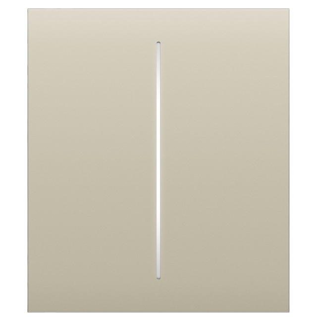Панель выключателя света Ajax CenterButton 2-gang for LightSwitch Jeweler Ivory (000029836)
