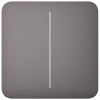 Ajax SoloButton 2-gang for LightSwitch Jeweler Gray (000029826) Ajax SoloButton 2-gang for LightSwitch Jeweler Gray (000029826)