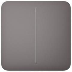 Ajax SoloButton 2-gang for LightSwitch Jeweler Grey
