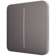 Панель выключателя света Ajax SoloButton 2-gang for LightSwitch Jeweler Gray (000029826)