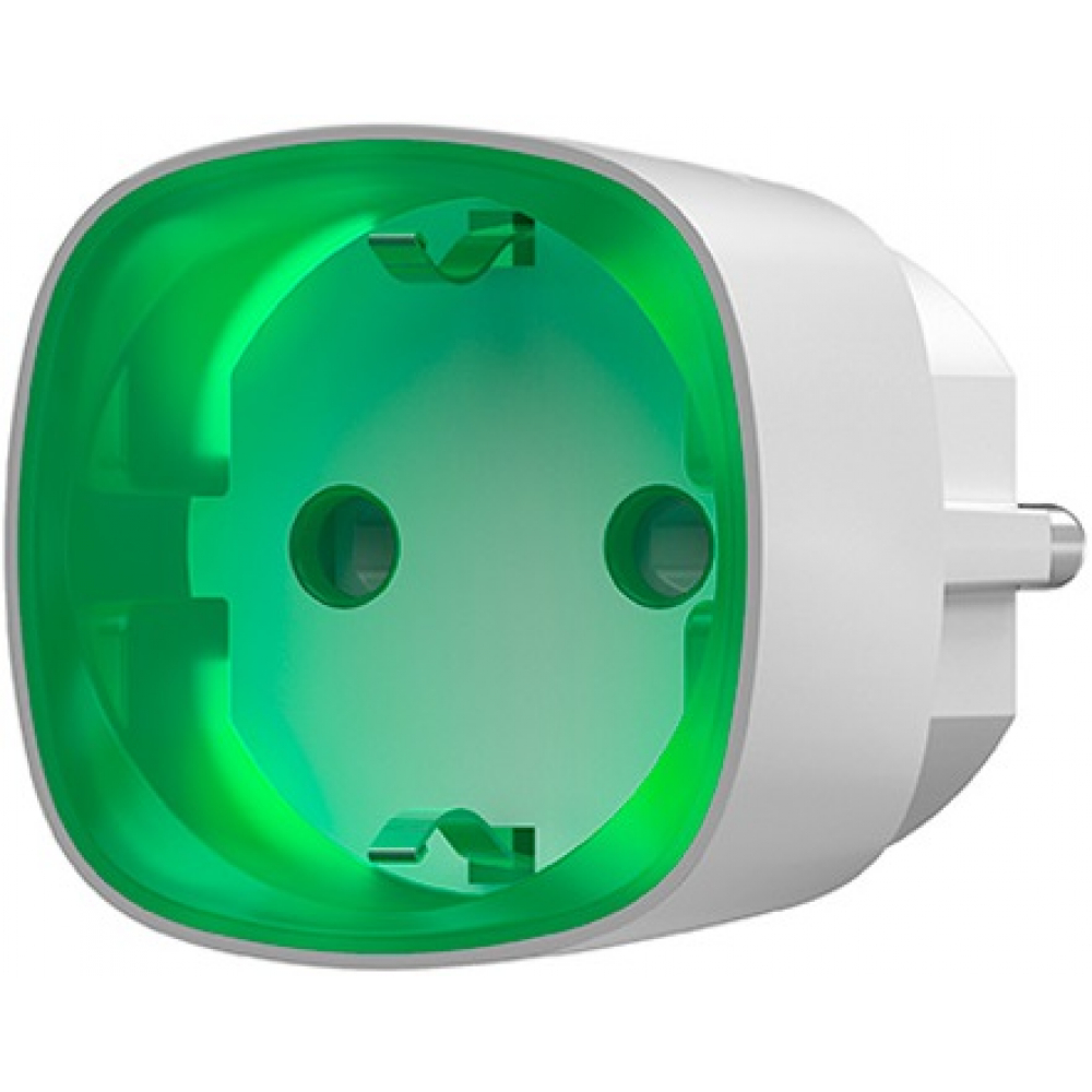 Розумна розетка Ajax Socket (type F) White 230V, 11А, 2.5 кВт