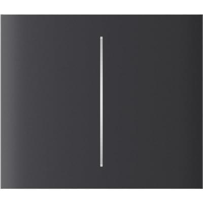 Центральна кнопка для двоклавішного вимикача Ajax CenterButton (2-gang) vertical Graphite (000046475)