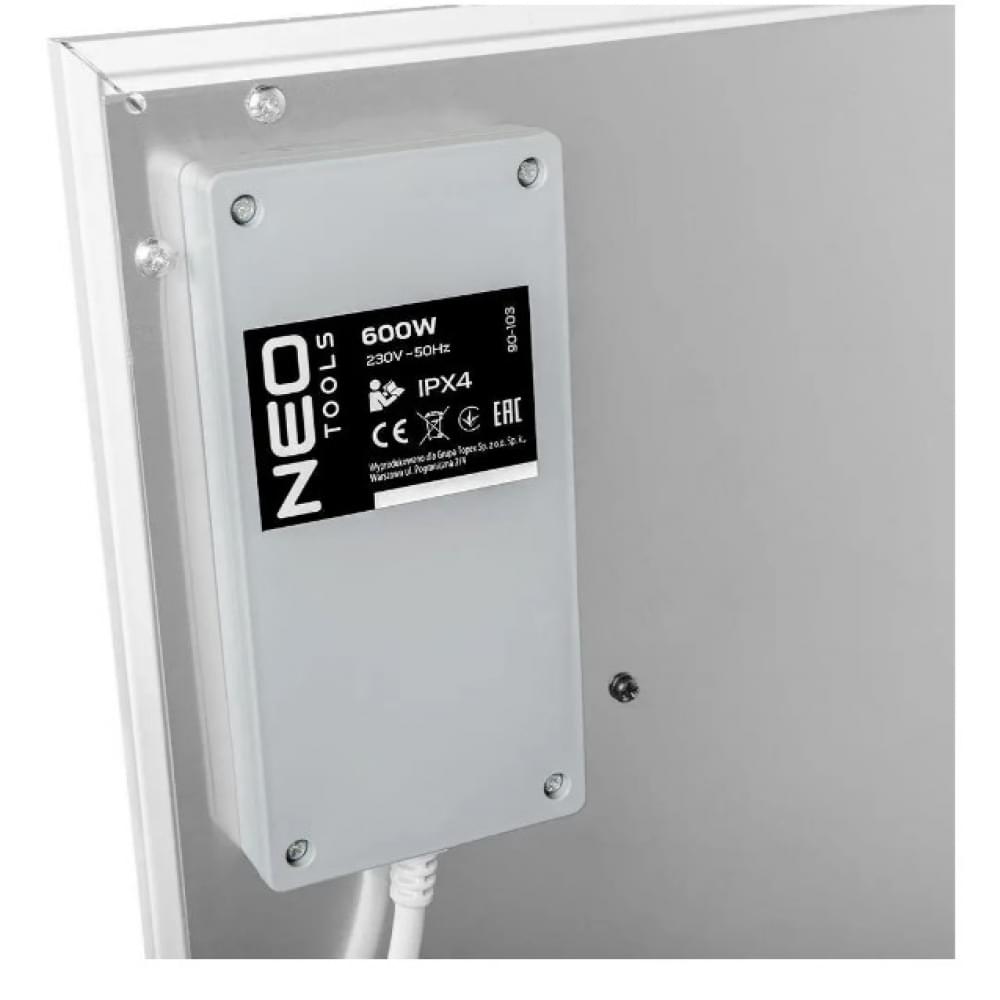 Инфракрасный обогреватель Neo Tools, 600Вт