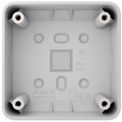 Комплектующие Ajax SurfaceBox для устройства LightSwitch или Outlet White (107589.293.WH) (000053561)