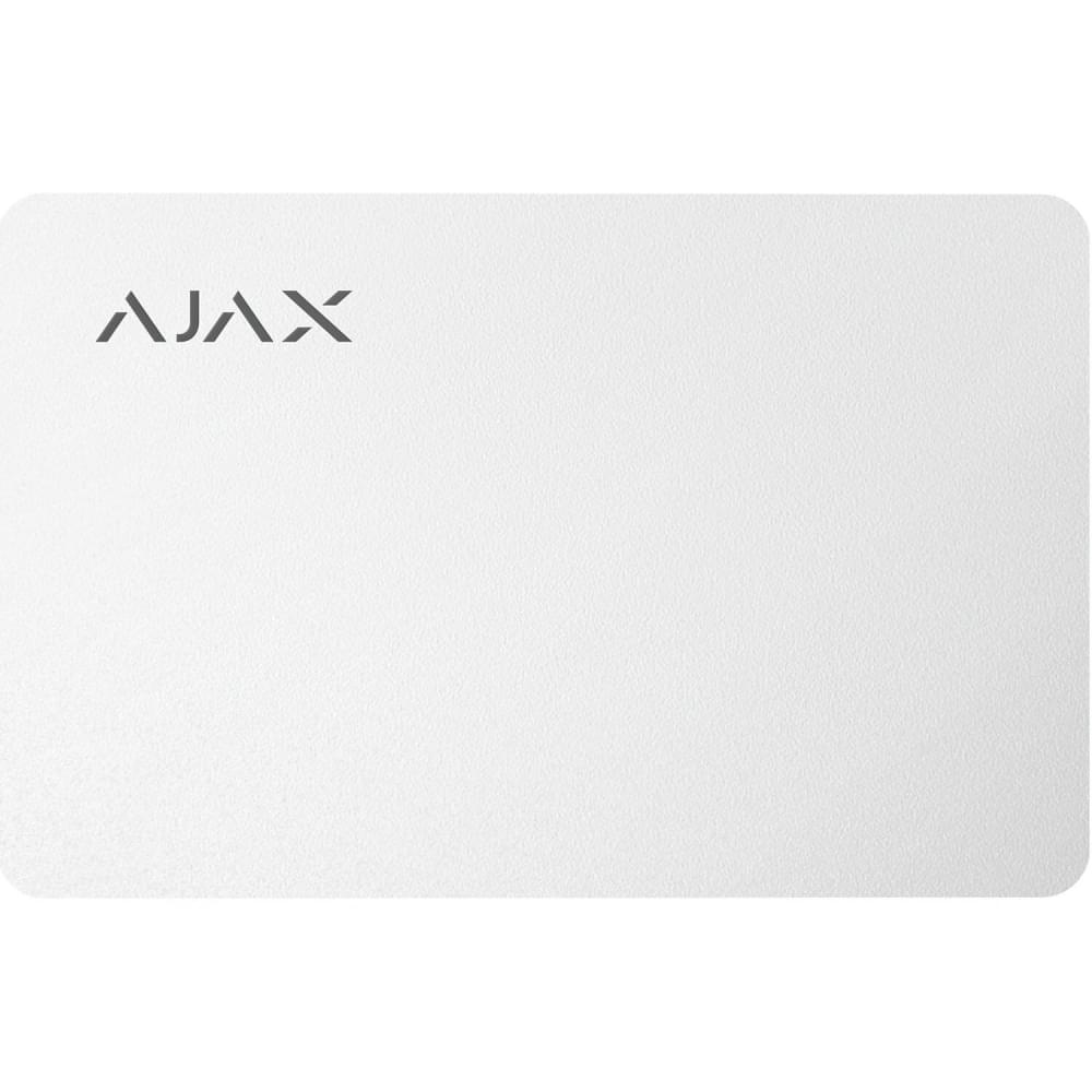 Бесконтактная карта Ajax Pass 100шт Jeweler White