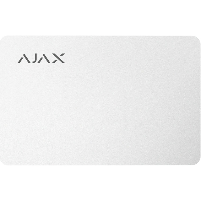 Безконтактна картка Ajax Pass 100шт Jeweler White (000022790)