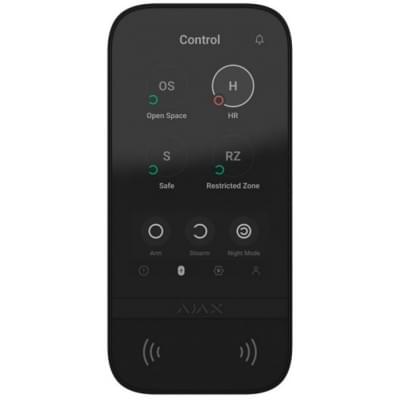 Сенсорна клавіатура Ajax KeyPad TouchScreen Black (000034513)