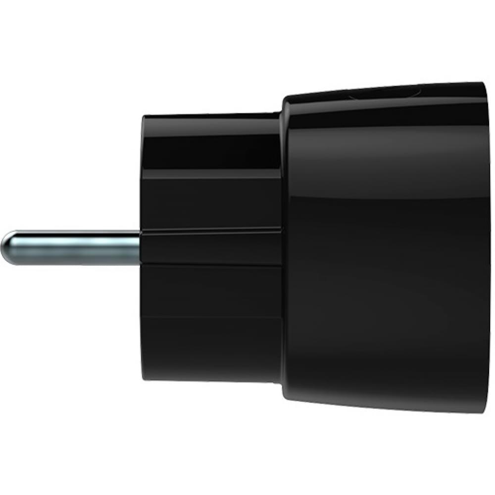 Умная розетка Ajax Socket (type F) Black 230V, 11А, 2.5 кВт