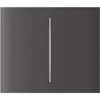 Ajax CenterButton (2-gang) vertical Gray (000046478)
