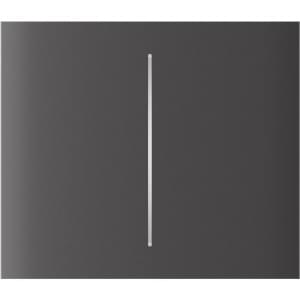 Ajax CenterButton (2-gang) vertical Gray (000046478)