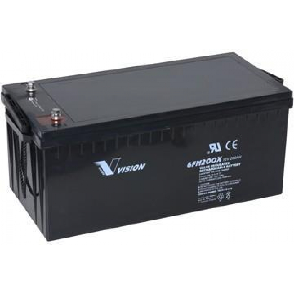 Акумулятор Vision FM 12V 200Ah (6FM200-Х)