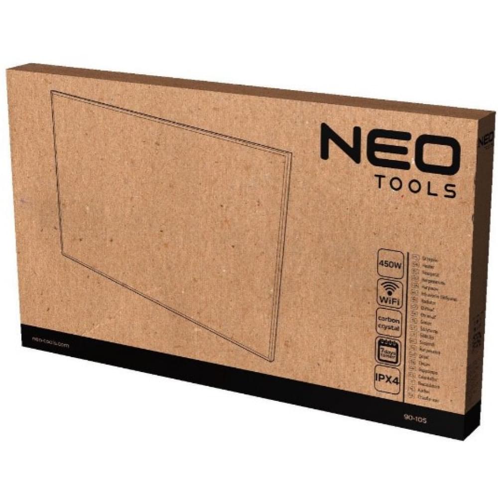 Инфракрасный обогреватель Neo Tools, 450Вт, WIFI