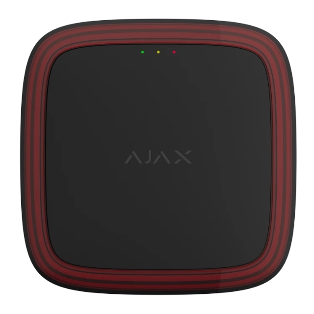 Бездротовий адресний пожежний оповіщувач світлозвуковий Ajax EN54 FireProtect (Sounder/VAD) Jeweller Черный (118600.279.BL1) (000057173)
