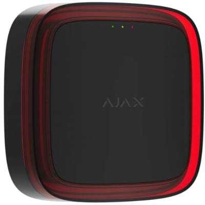 Бездротовий адресний пожежний оповіщувач світлозвуковий Ajax EN54 FireProtect (Sounder/VAD) Jeweller Черный (118600.279.BL1) (000057173)