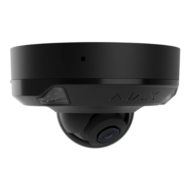 Проводная охранная IP-камера Ajax DomeCam Mini HL (5 Mp/4 mm) Black (126254.217.BL1) (000059525)