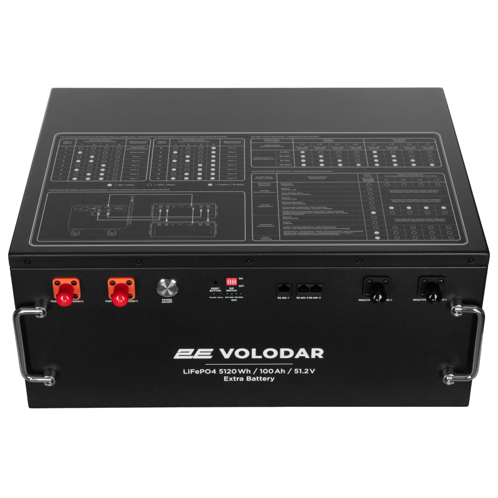 Батарея розширення ємності 2E для ПЕ Volodar (2E-PPSEB51) 5120Wh