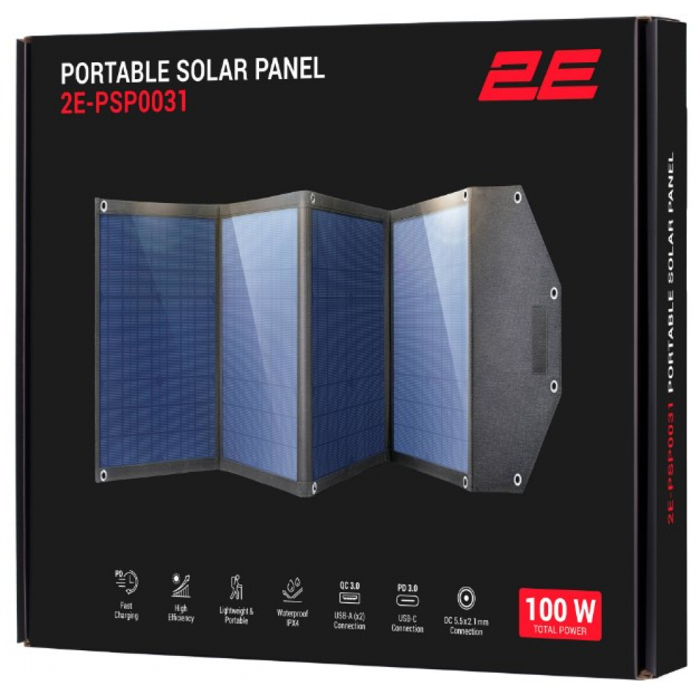 Солнечная панель портативна 2E PSP0031 100W