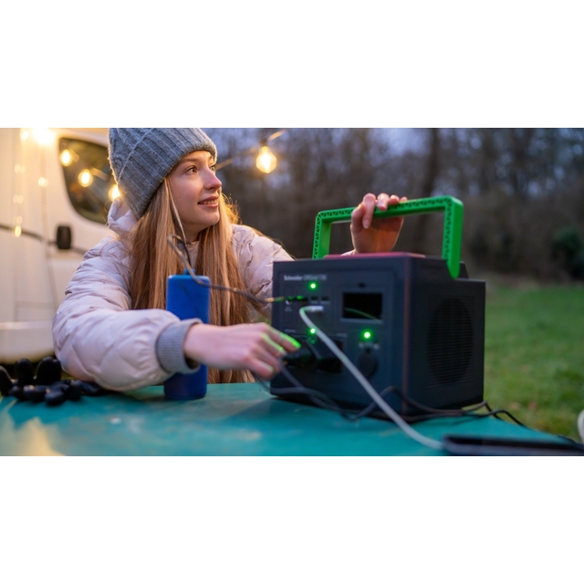 Портативна зарядна станція Schneider Electric PPS730-GR 700W 738Wh OffGrid Portable Power Station Wireless Charge