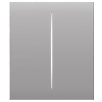 Ajax CenterButton 2-gang for LightSwitch Jeweler Fog