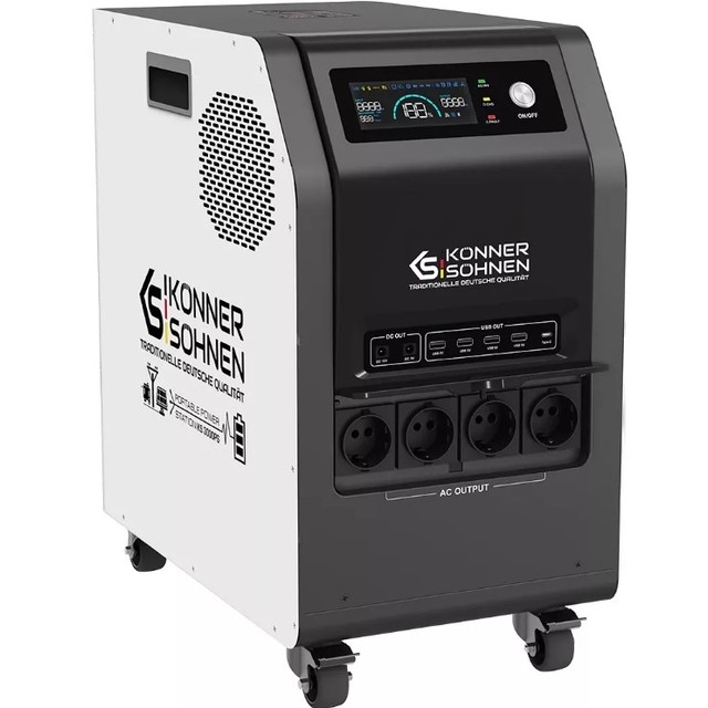Зарядная станция Konner&amp;Sohnen KS 3000PS 3000W 3200Wh
