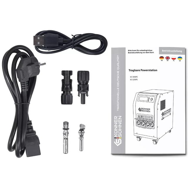 Зарядная станция Konner&amp;Sohnen KS 3000PS 3000W 3200Wh