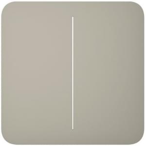 Ajax SoloButton 2-gang for LightSwitch Jeweler Olive (000029838)