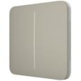 Панель вимикача світла Ajax SoloButton 2-gang for LightSwitch Jeweler Olive (000029838)