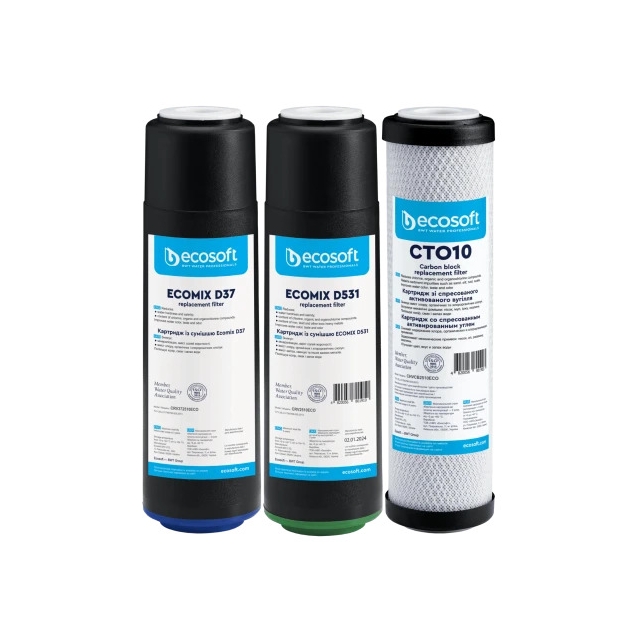Комплект картриджей Ecosoft Premium 1-2-3 (CRV3ECO)