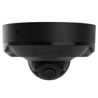 Проводная охранная IP-камера Ajax DomeCam Mini HL (5 Mp/4 mm) Black (126254.217.BL1) (000059525)