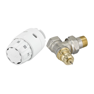Danfoss RA-FN + RAS-C2 1/2" RA угловой (013G5143)