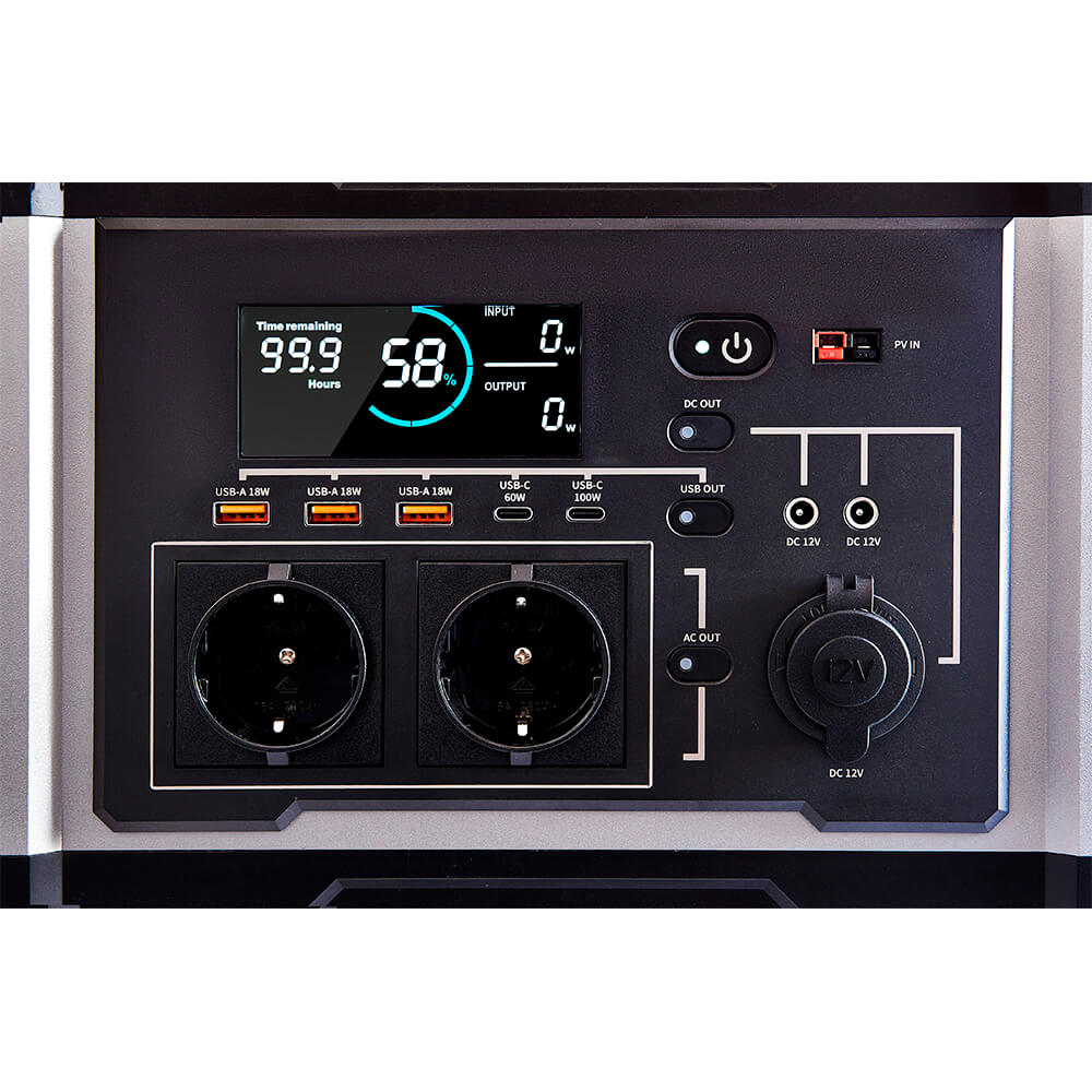 Портативная зарядная станция EnerSol EPB-1000NF 1000W 1030Wh