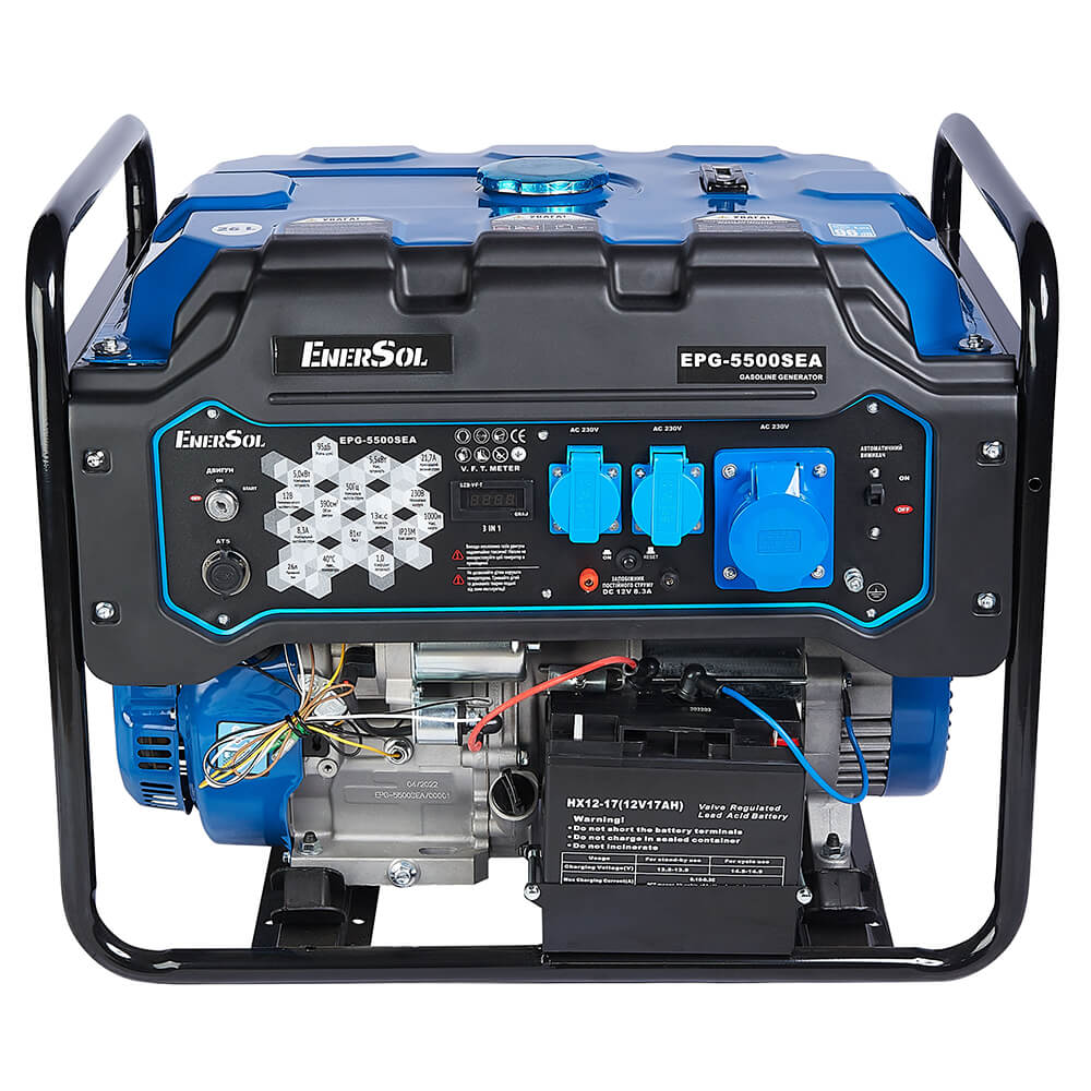 Бензиновый генератор EnerSol EPG-5500SEA (5,5 кВт)