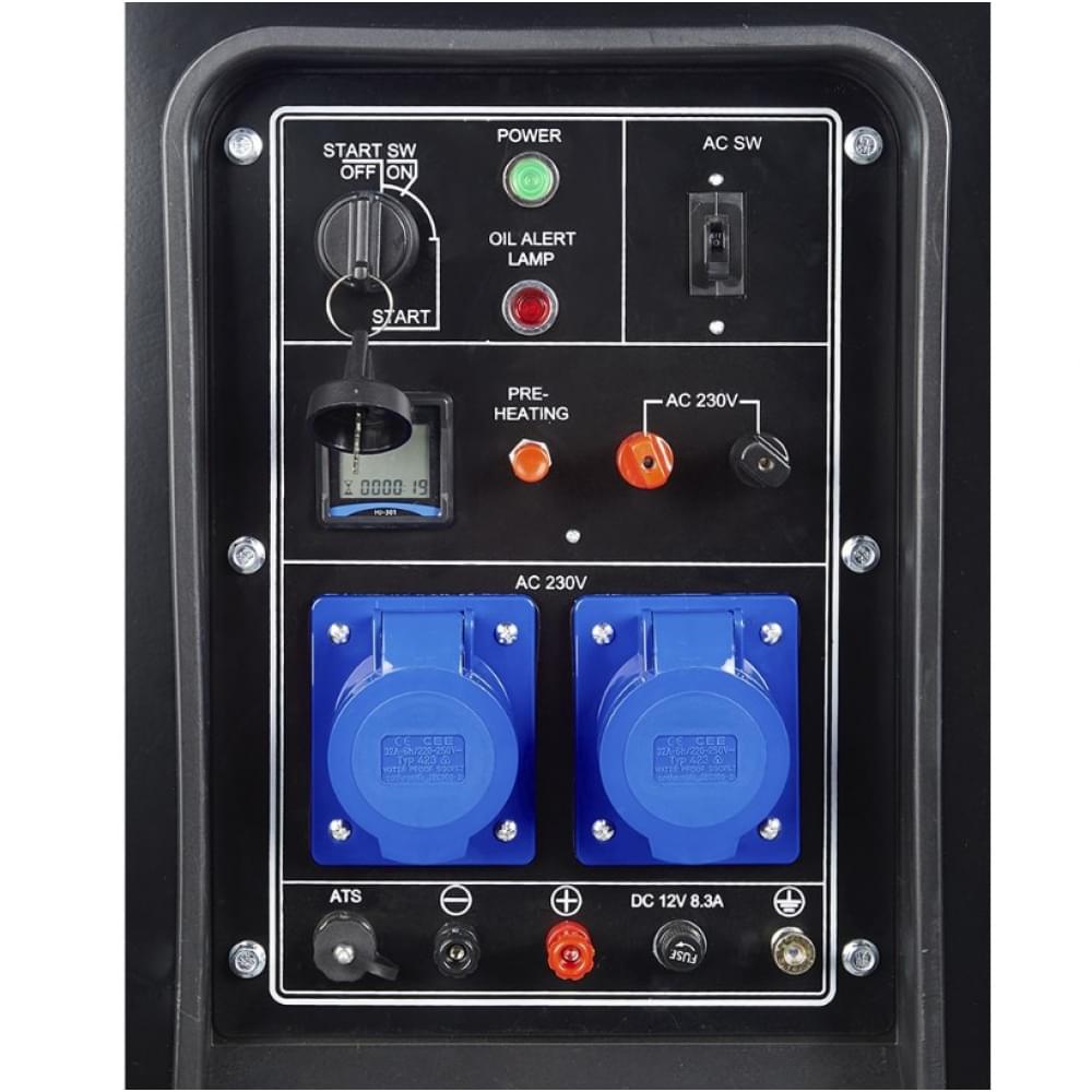 Дизельный генератор EnerSol SKD-13EBA (13 кВт)