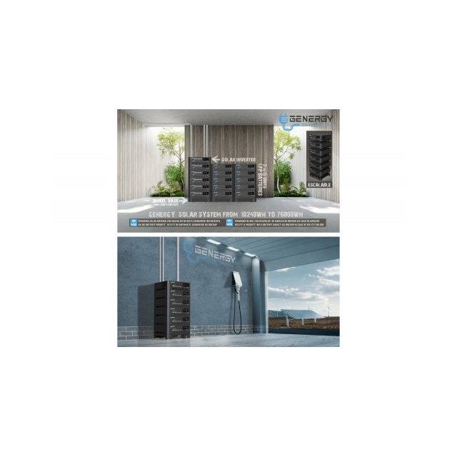 Комплект резервного питания Genergy GZE-10252, LFP, 5200W, 10240Wh (240077090)
